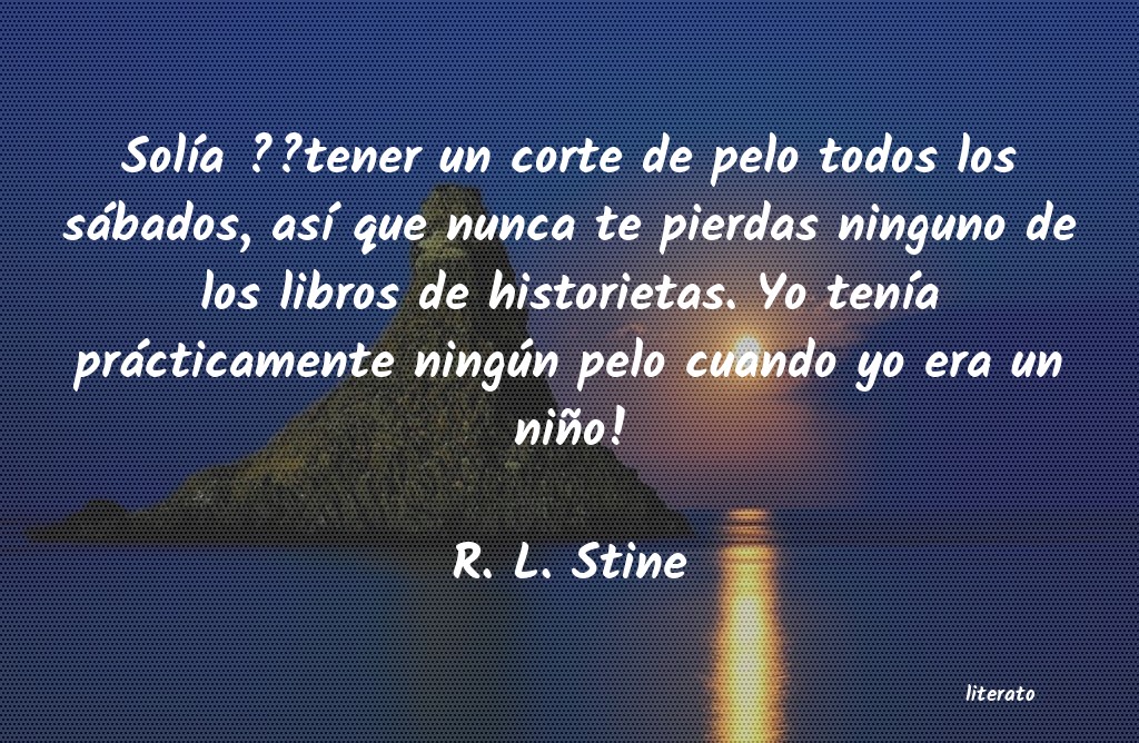 frases de R. L. Stine