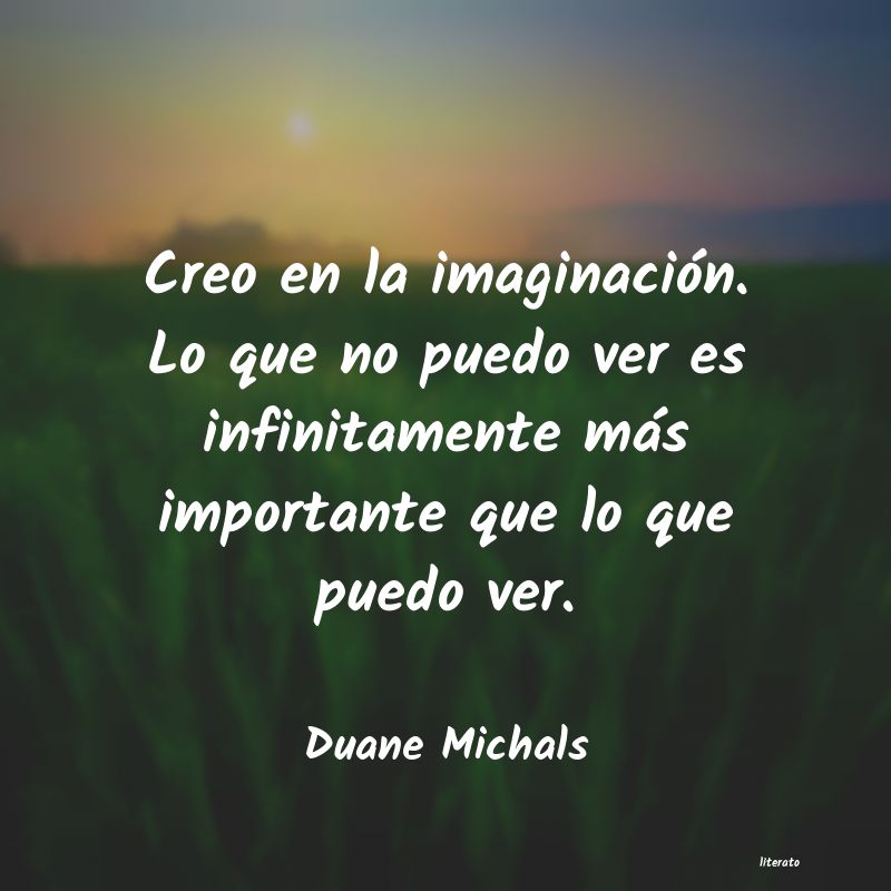 frases de Duane Michals