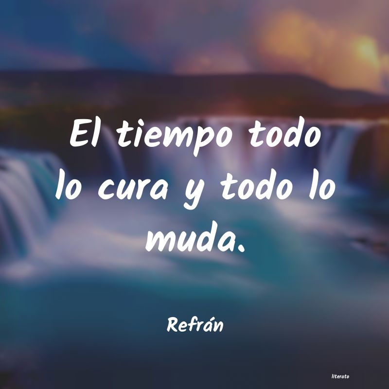 Frases de Refrán