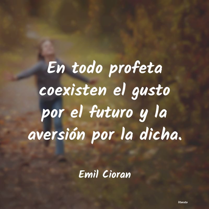frases de Emil Cioran