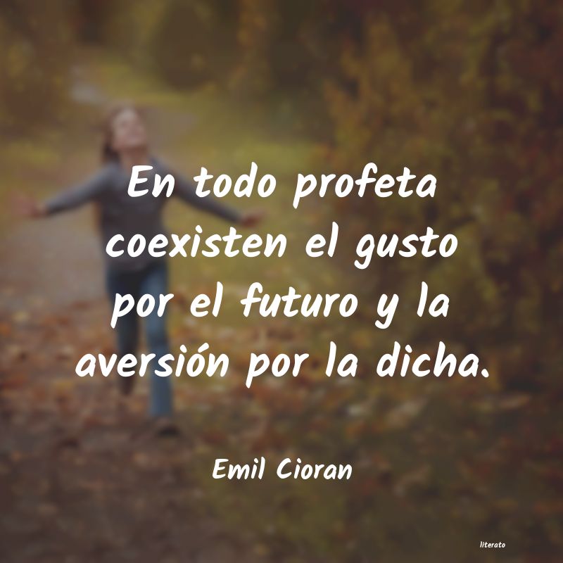 Frases de Emil Cioran