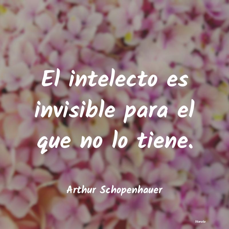 Frases de Arthur Schopenhauer