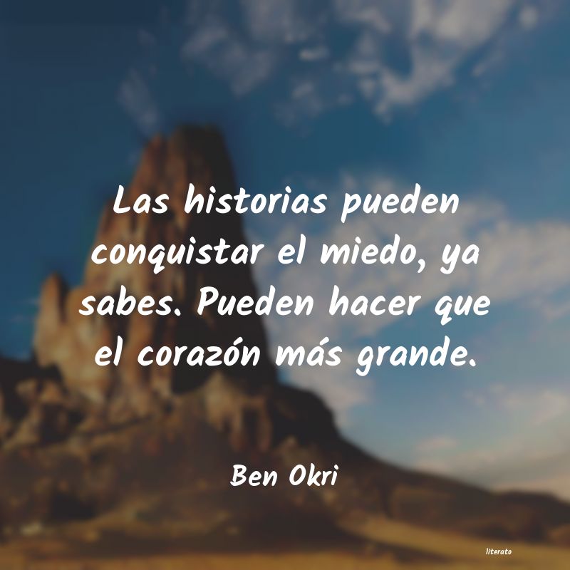 Frases de Ben Okri