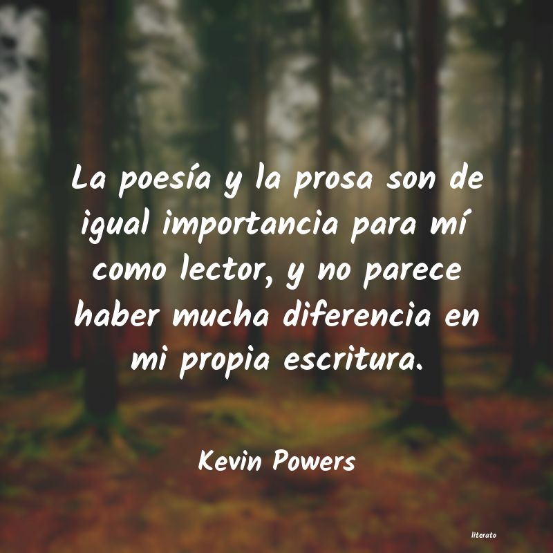 Frases de Kevin Powers