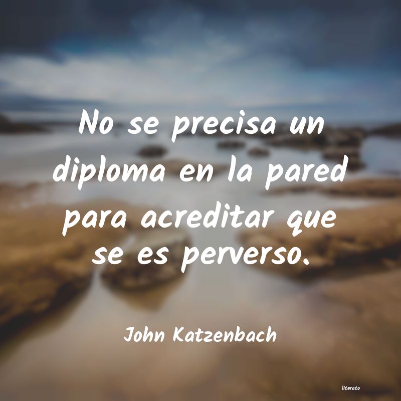 frases de John Katzenbach