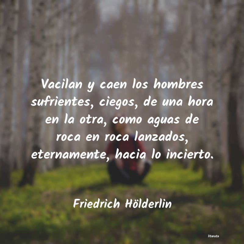 frases de Friedrich Hölderlin