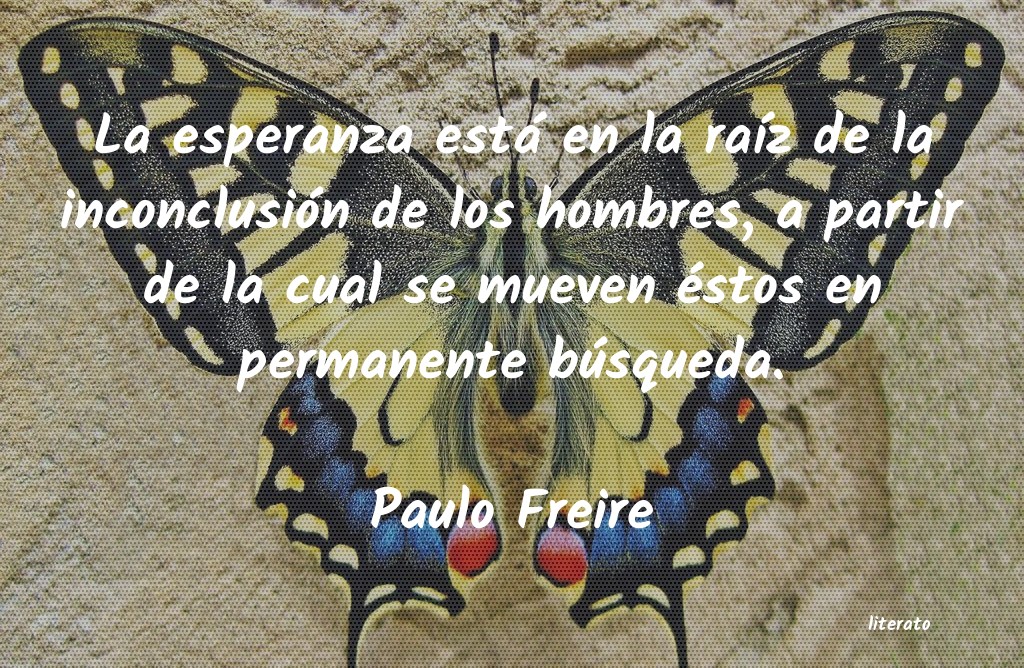 Frases de Paulo Freire