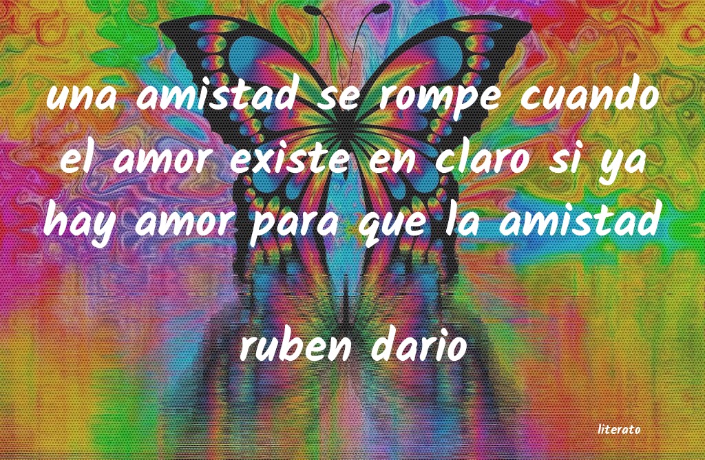 Frases de ruben dario