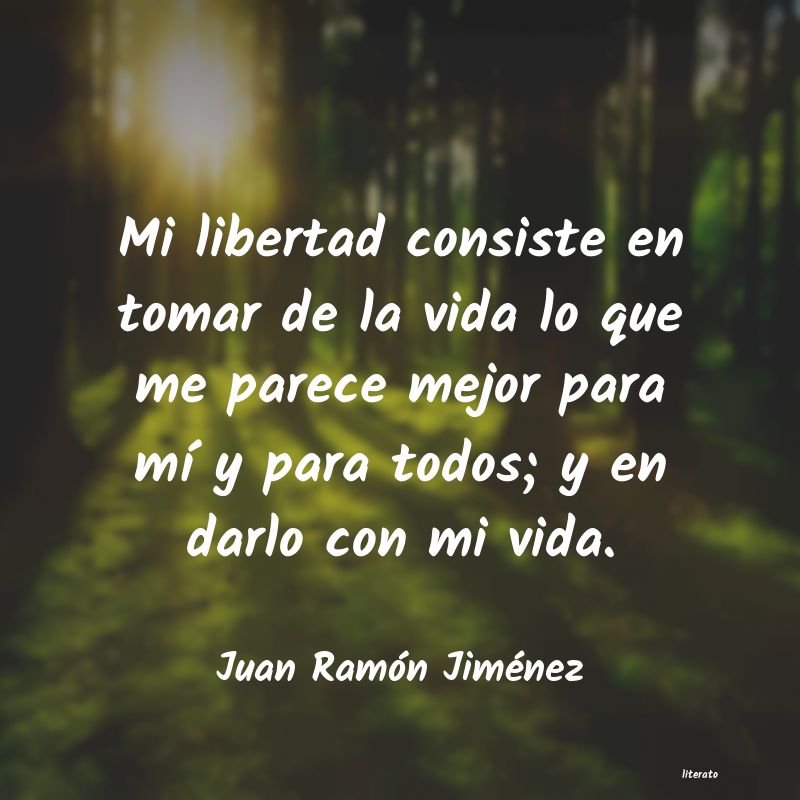 Frases de Juan Ramón Jiménez