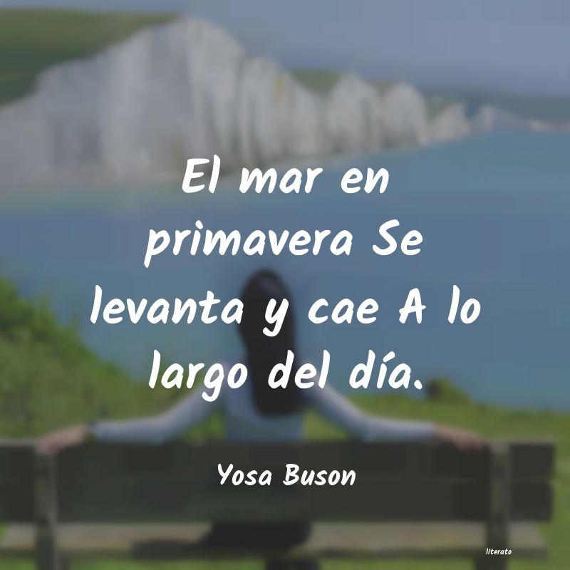 Frases de Yosa Buson