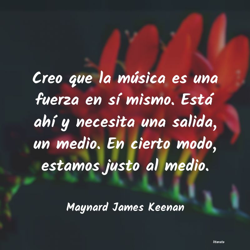 Frases de Maynard James Keenan