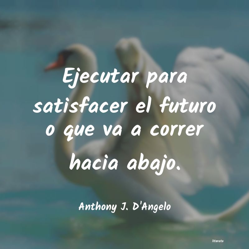 frases de Anthony J. D'Angelo