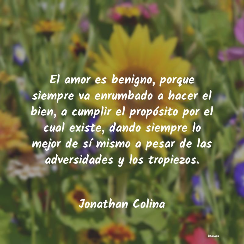 Frases de Jonathan Colina