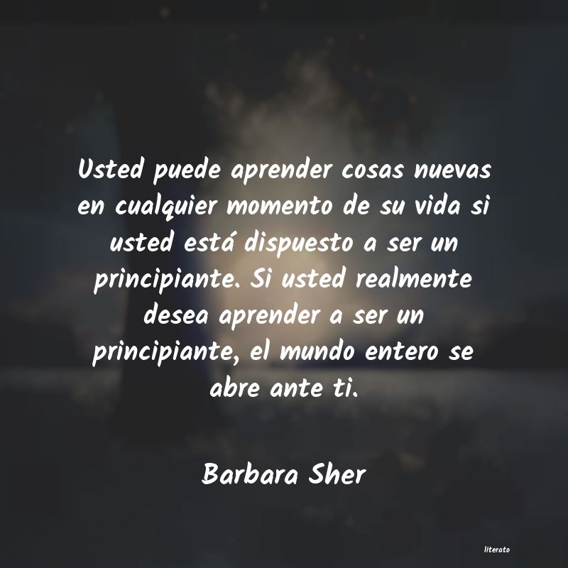 Frases de Barbara Sher