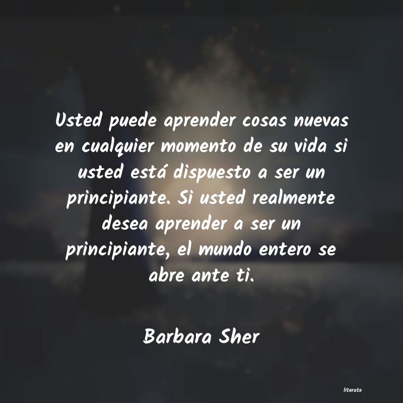 frases de Barbara Sher
