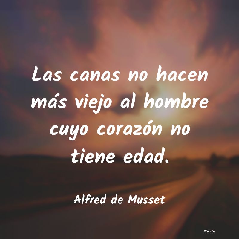 frases de Alfred de Musset