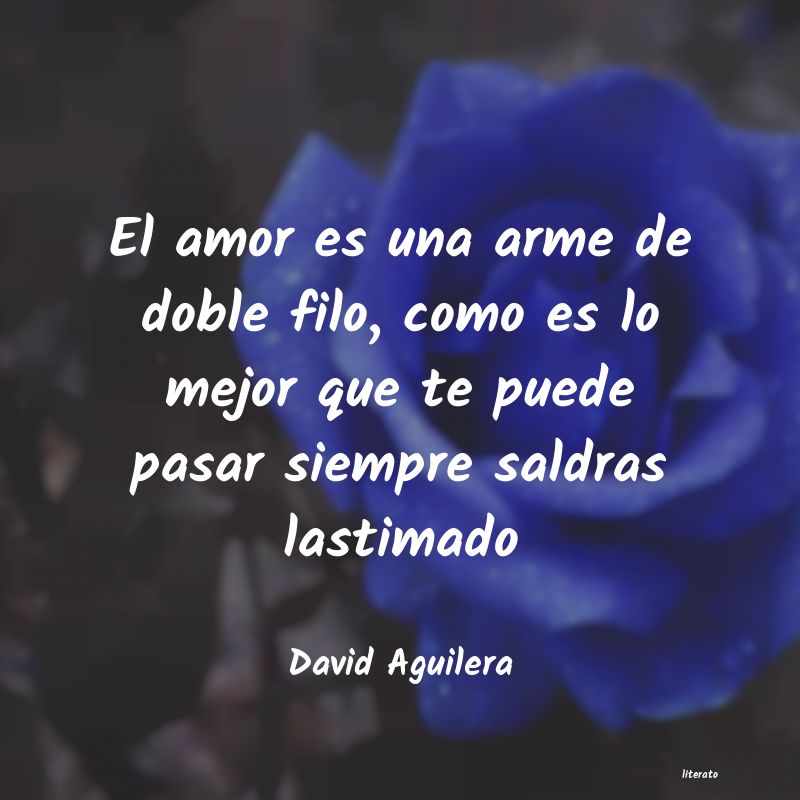 frases de David Aguilera