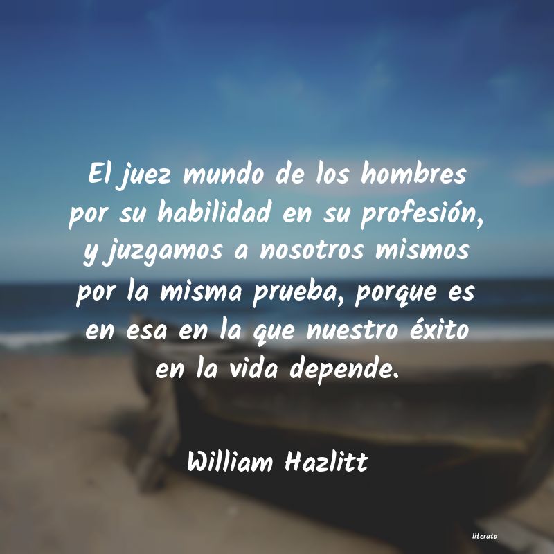 Frases de William Hazlitt