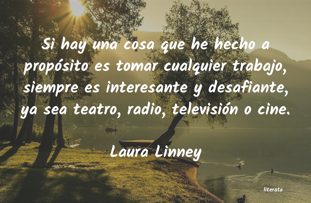 frases de Laura Linney
