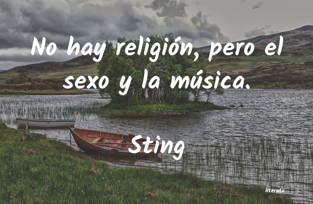 Frases de Sting