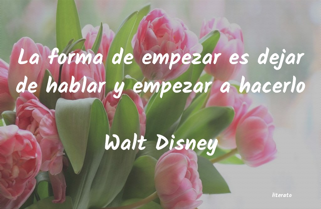 frases de Walt Disney