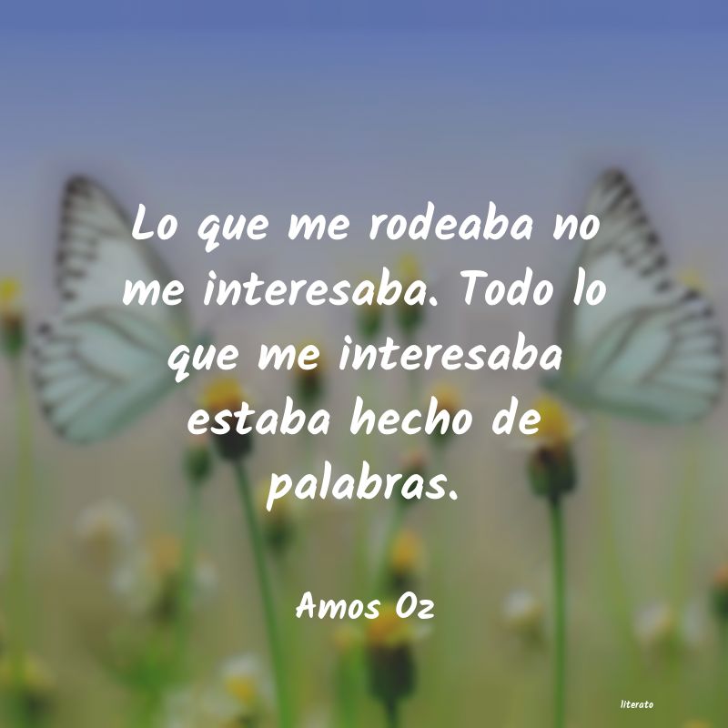 Frases de Amos Oz