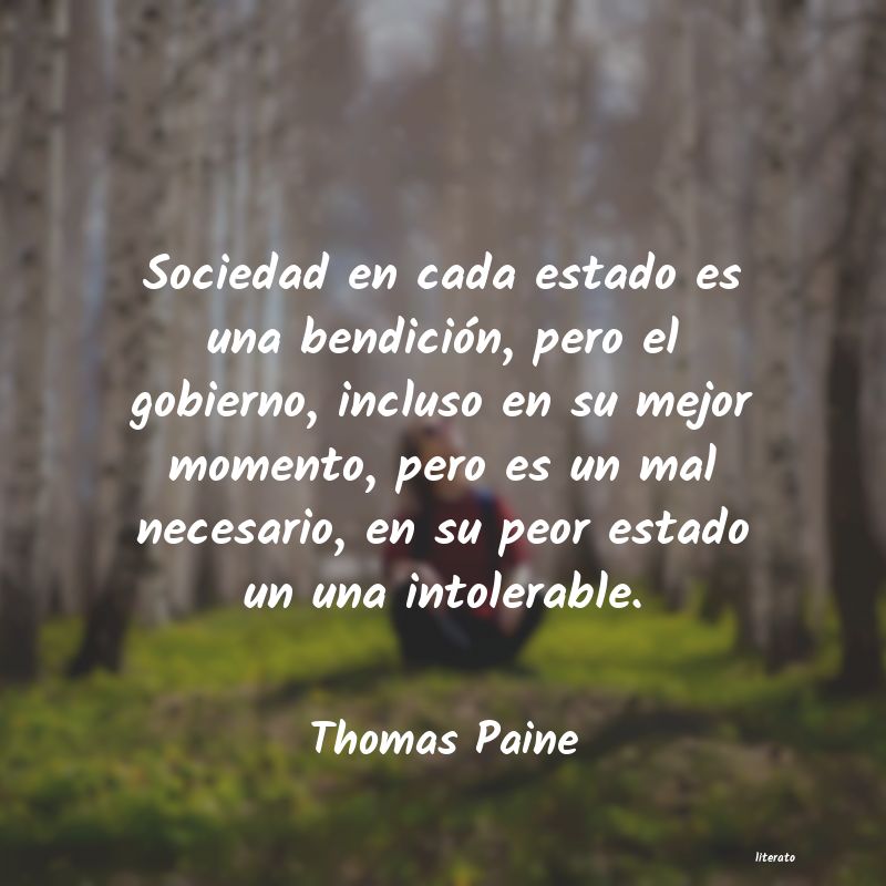 frases de Thomas Paine