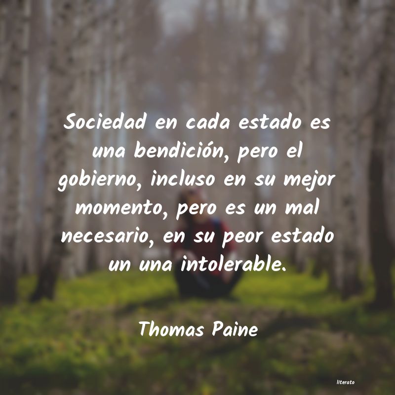 Frases de Thomas Paine