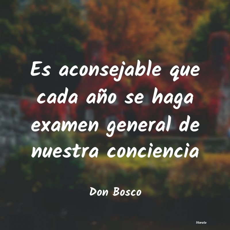 Frases de Don Bosco