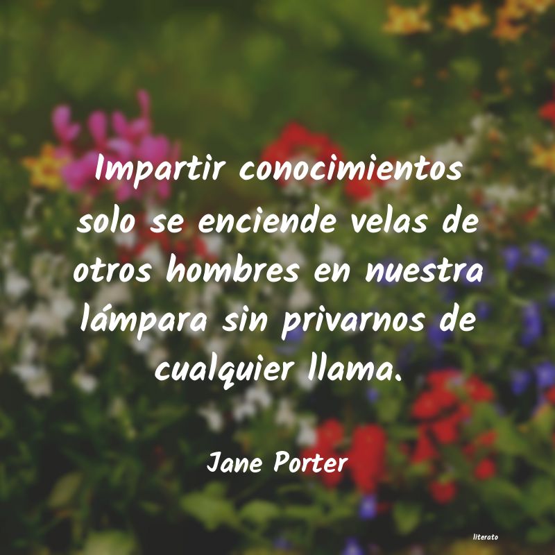 Frases de Jane Porter