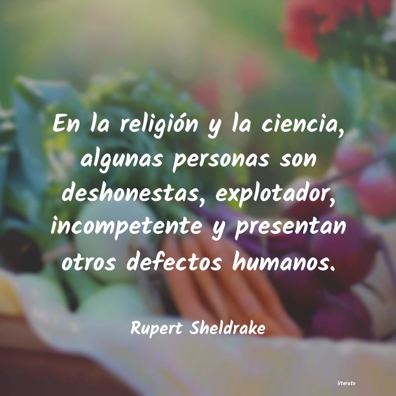 frases de Rupert Sheldrake