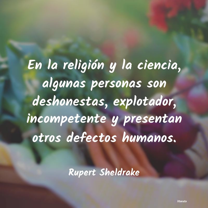 Frases de Rupert Sheldrake