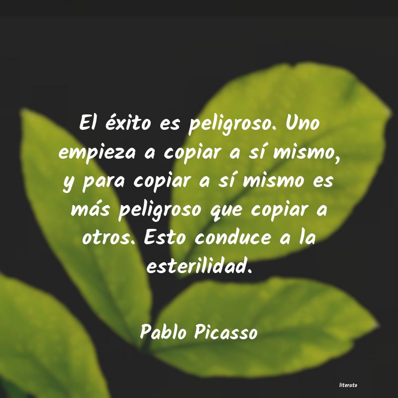 frases de Pablo Picasso