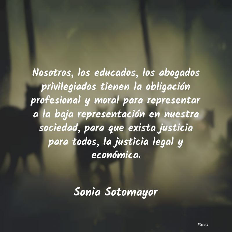 frases de Sonia Sotomayor