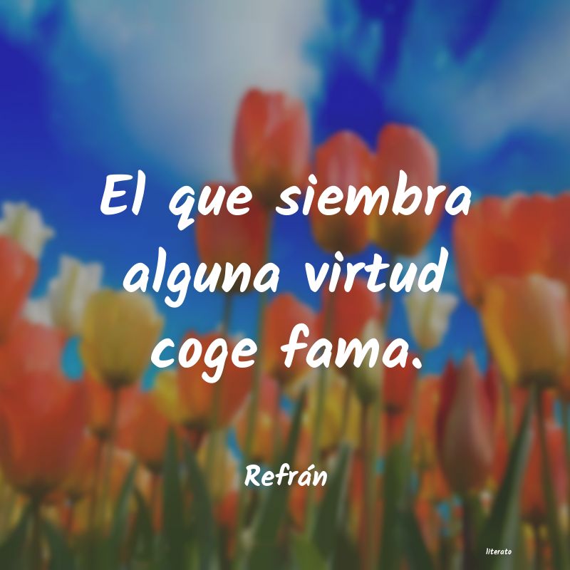 frases de Refrán