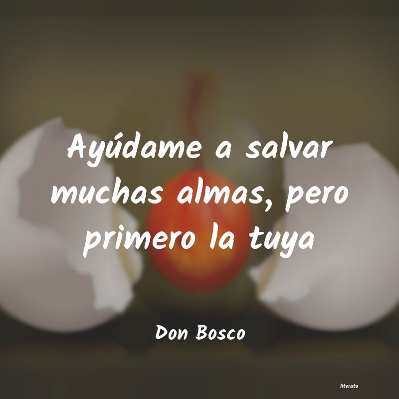 Frases de Don Bosco