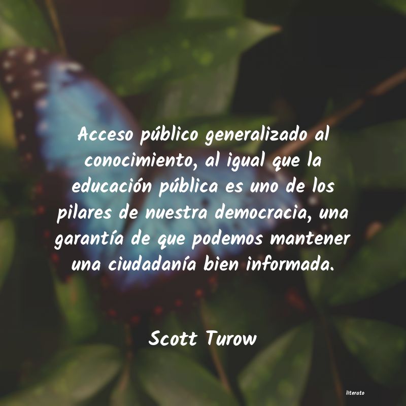 Frases de Scott Turow