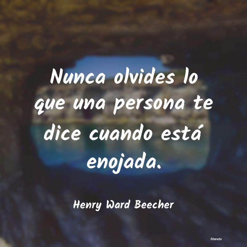 frases de Henry Ward Beecher