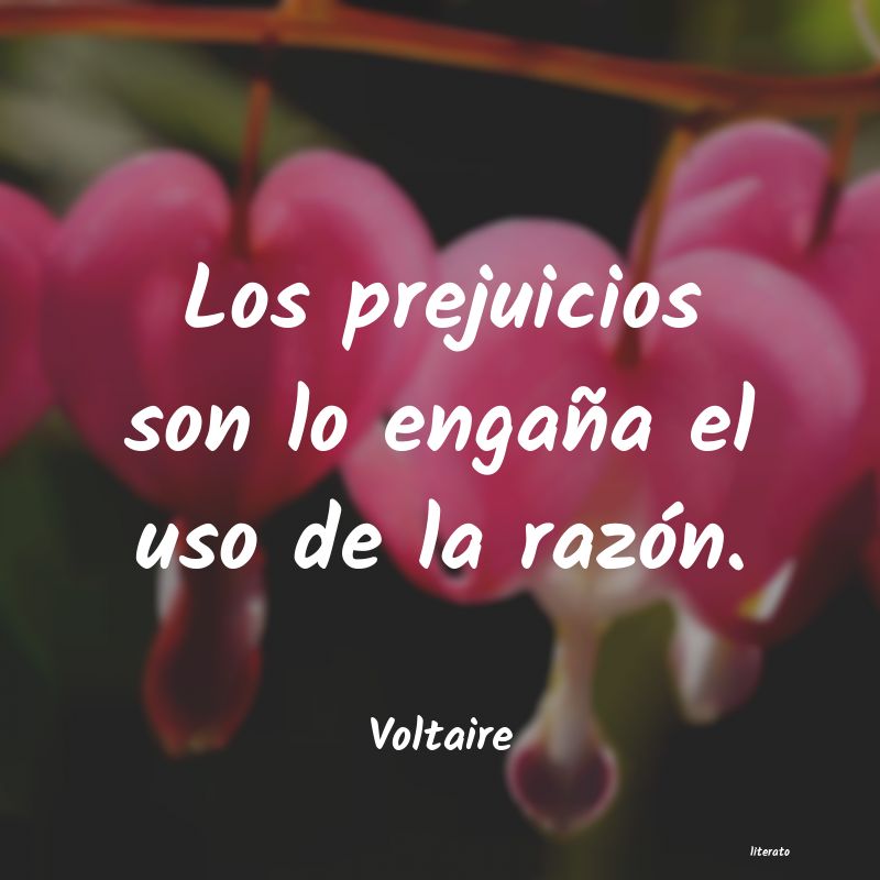 frases de Voltaire