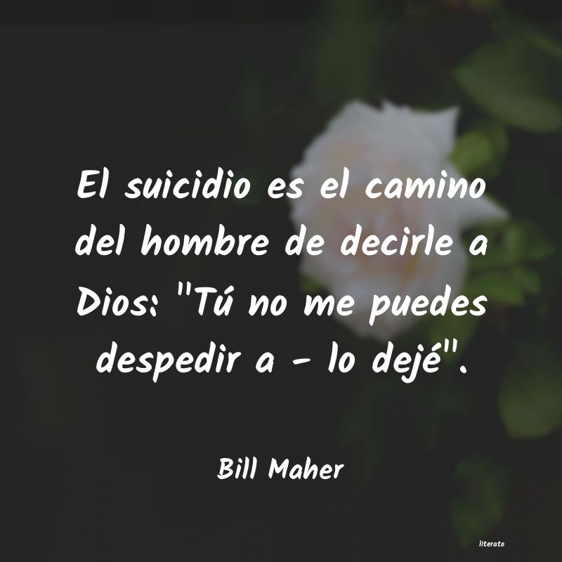 frases de Bill Maher