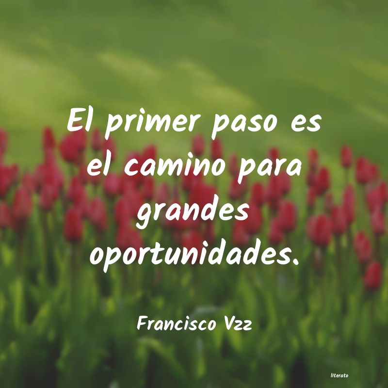 frases de Francisco Vzz