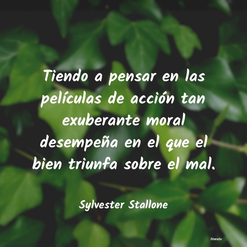 Frases de Sylvester Stallone