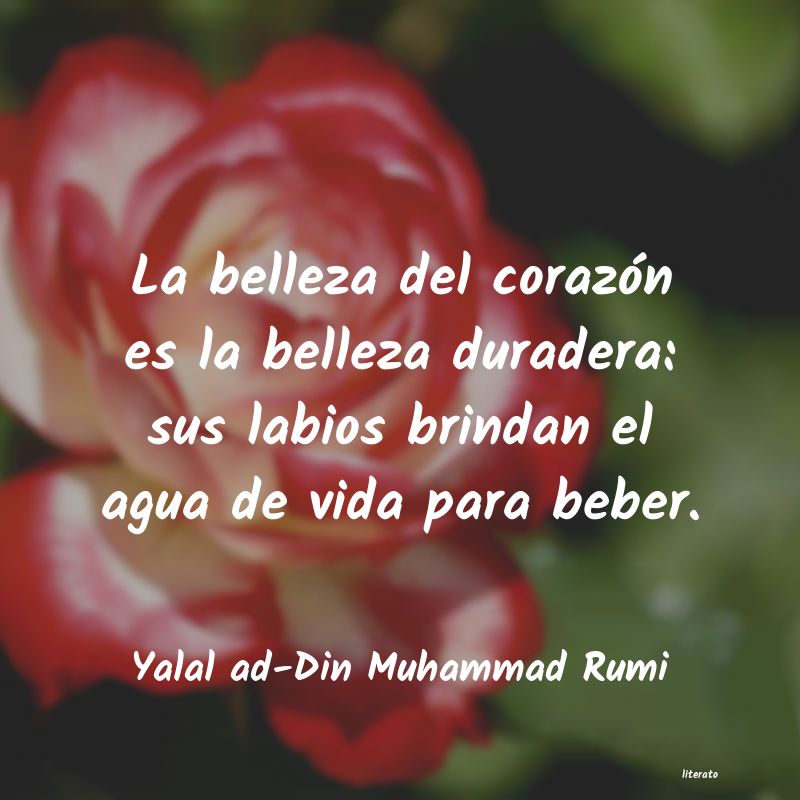 Frases de Yalal ad-Din Muhammad Rumi