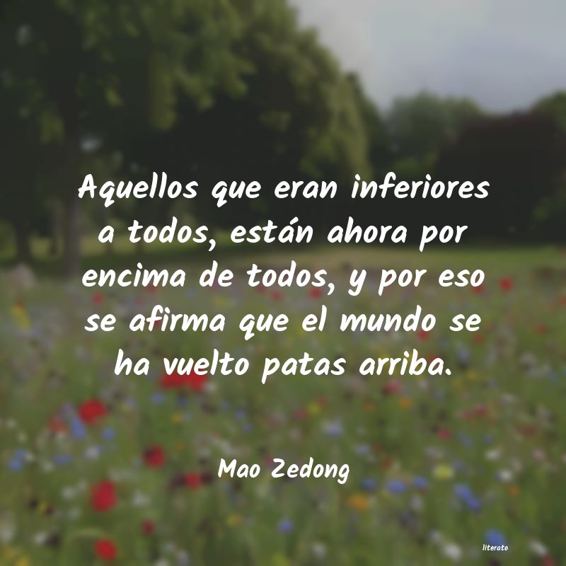 Frases de Mao Zedong