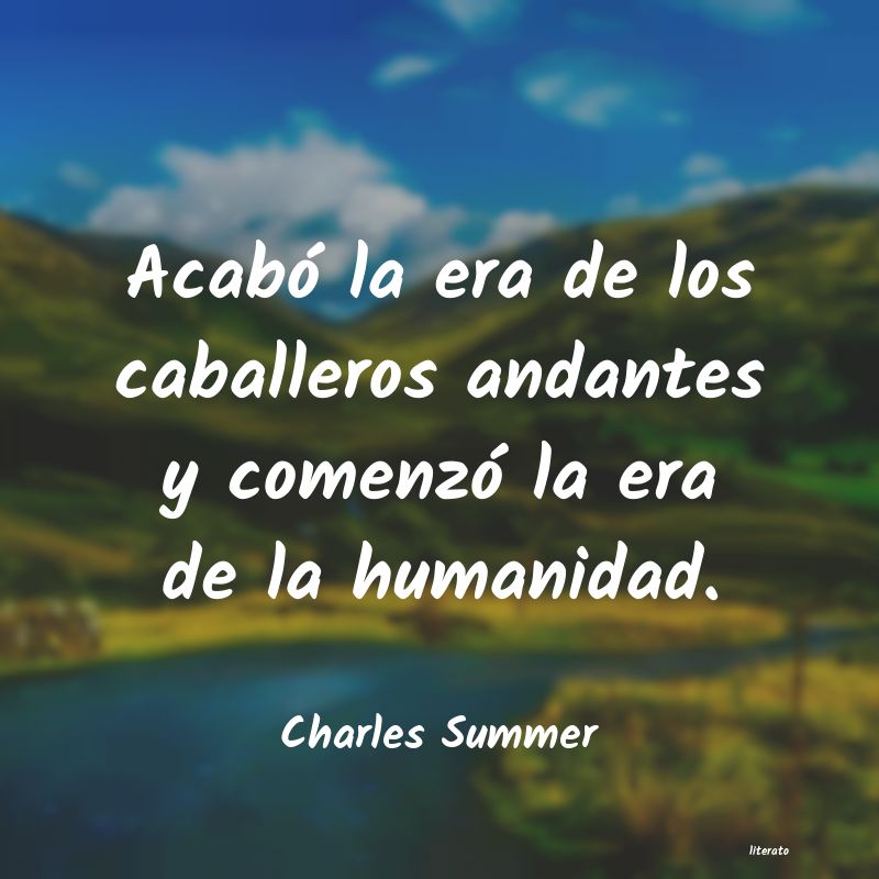 Frases de Charles Summer