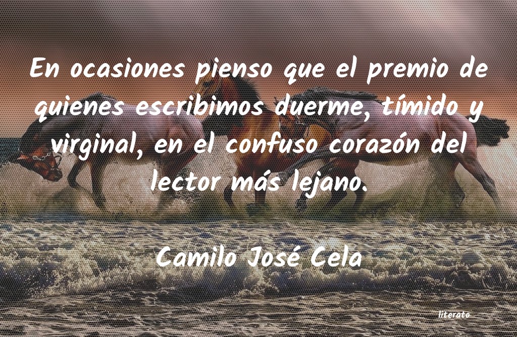 Frases de Camilo José Cela