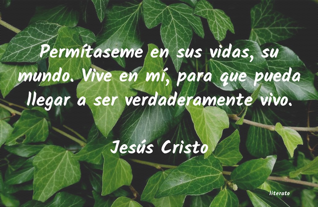 Frases de Jesús Cristo