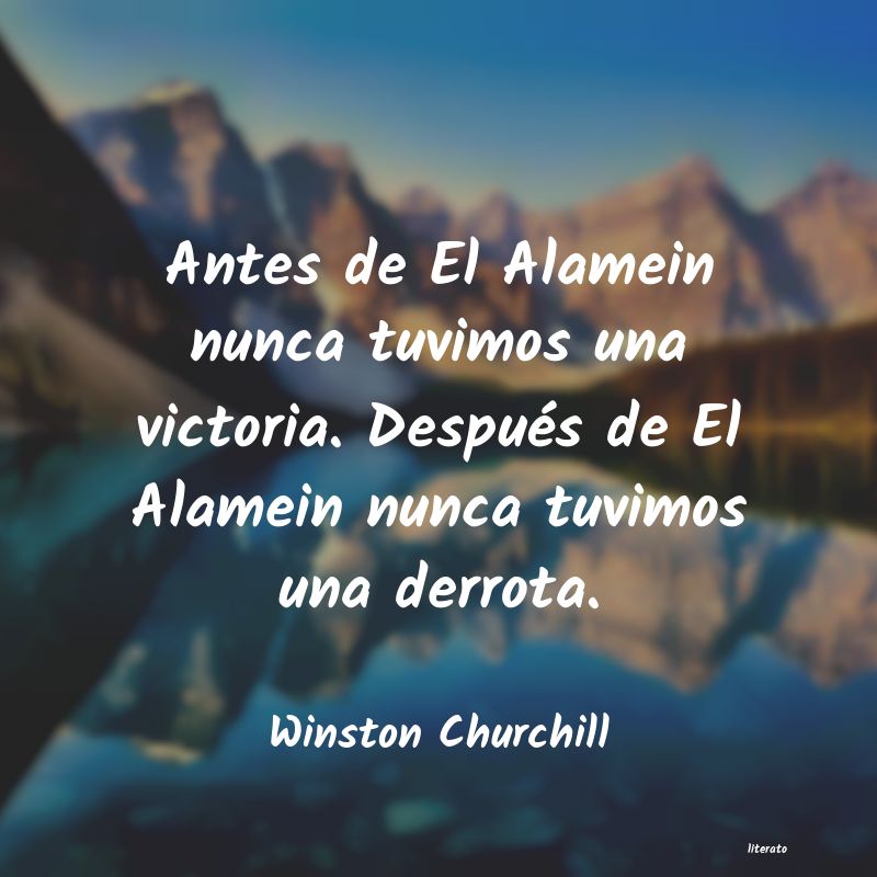 frases de Winston Churchill