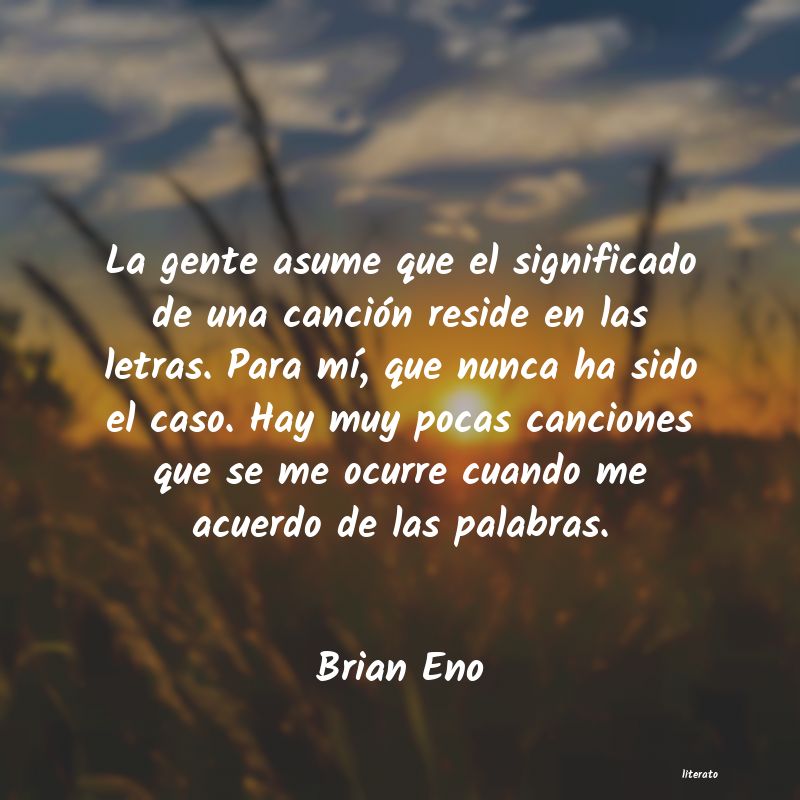 frases de Brian Eno