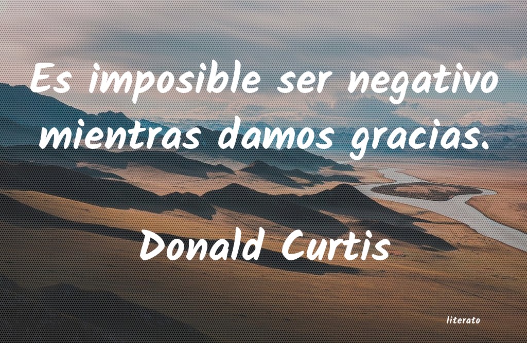 frases de Donald Curtis